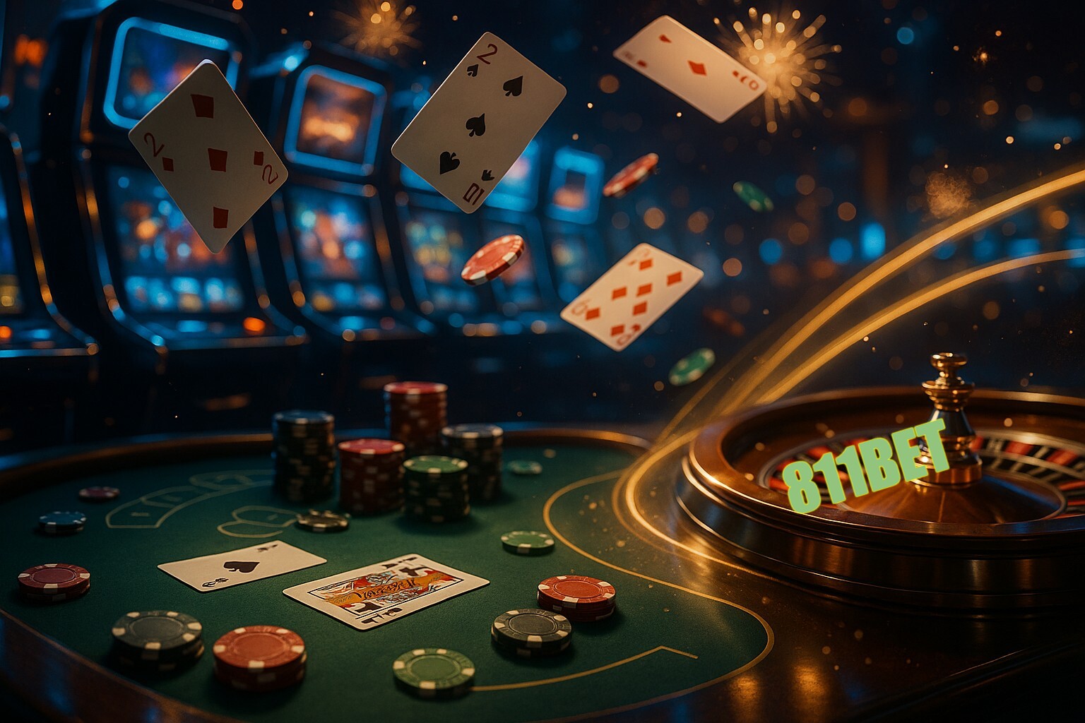 Jogos emocionantes no 811BET