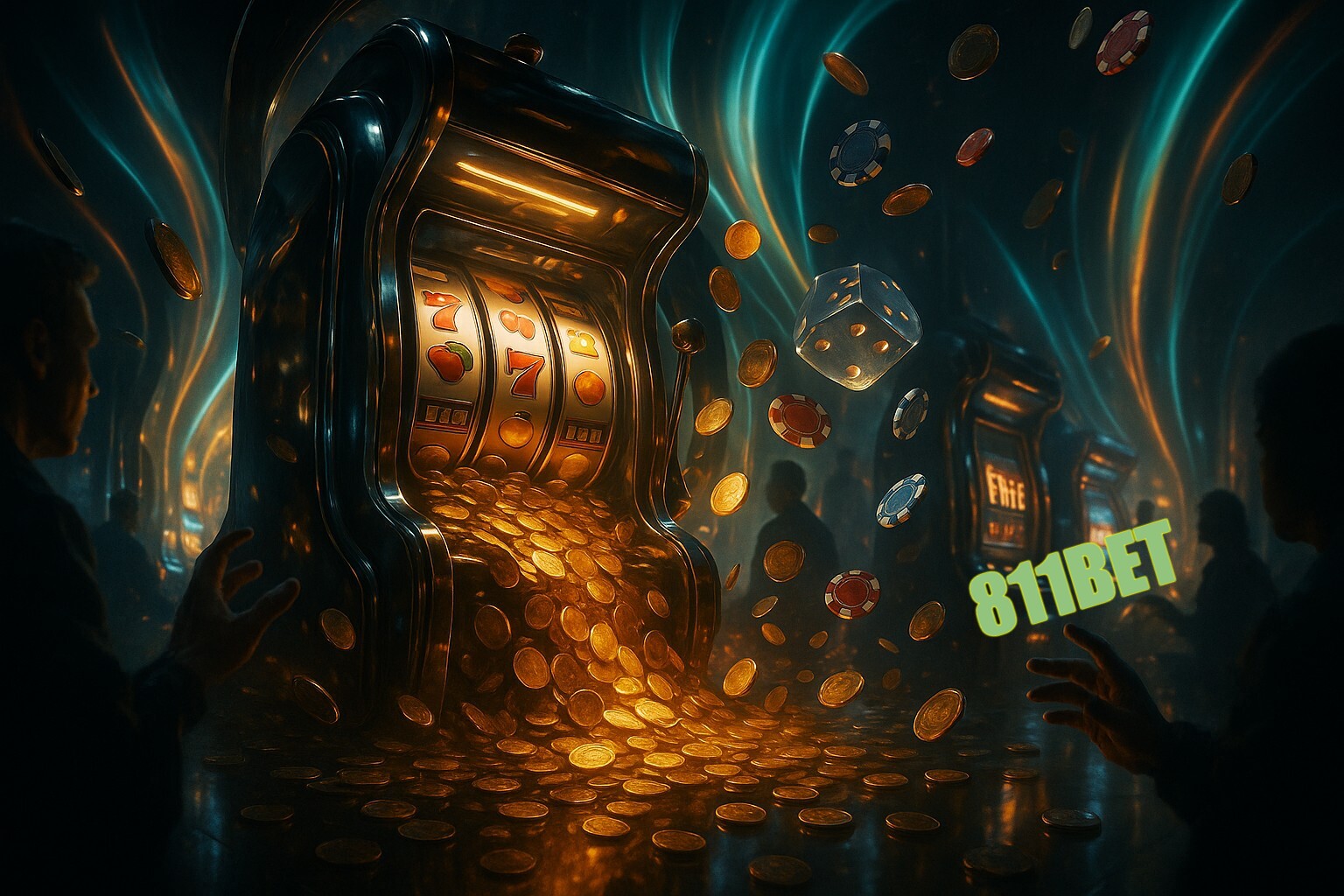 Diversos jogos de caça-níqueis